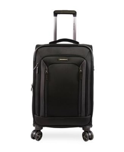Brookstone Elswood 21" Softside Carry-On Luggage with Charging Port - Black
