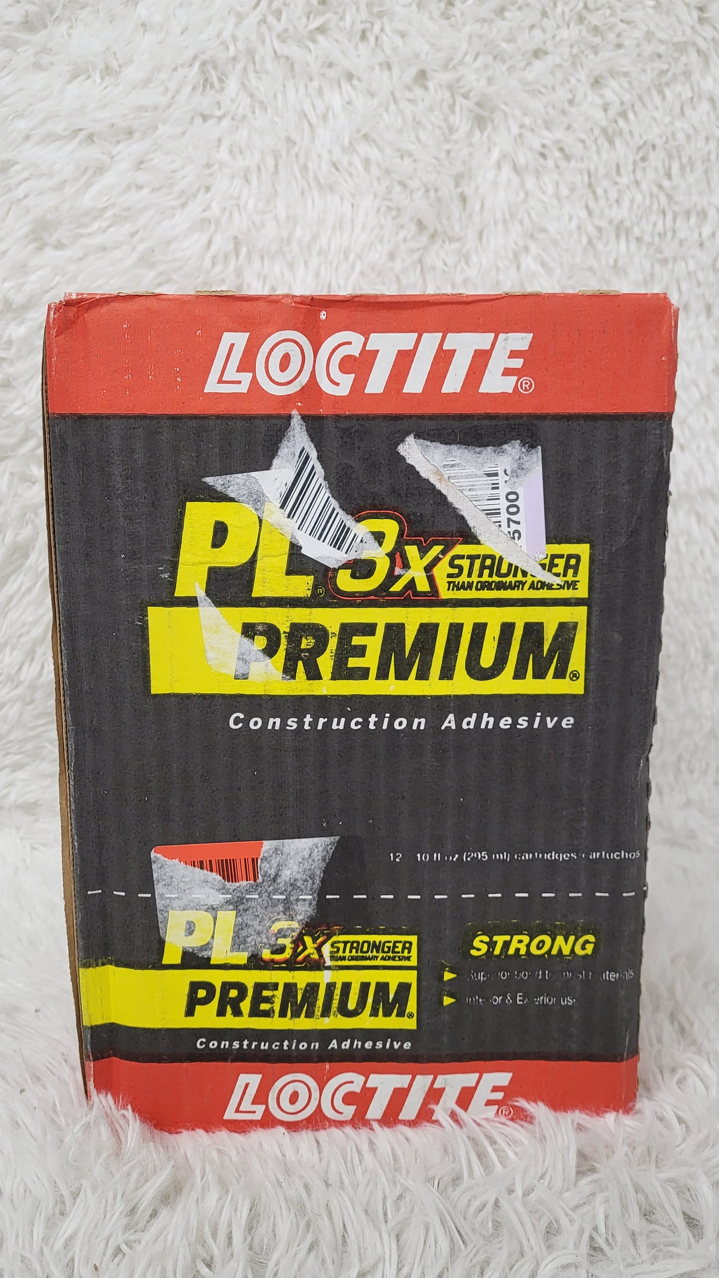 LOCTITE PL Premium, paquete de 3 unidades de 12 unidades, construcción interior/exterior de poliuretano marrón 
