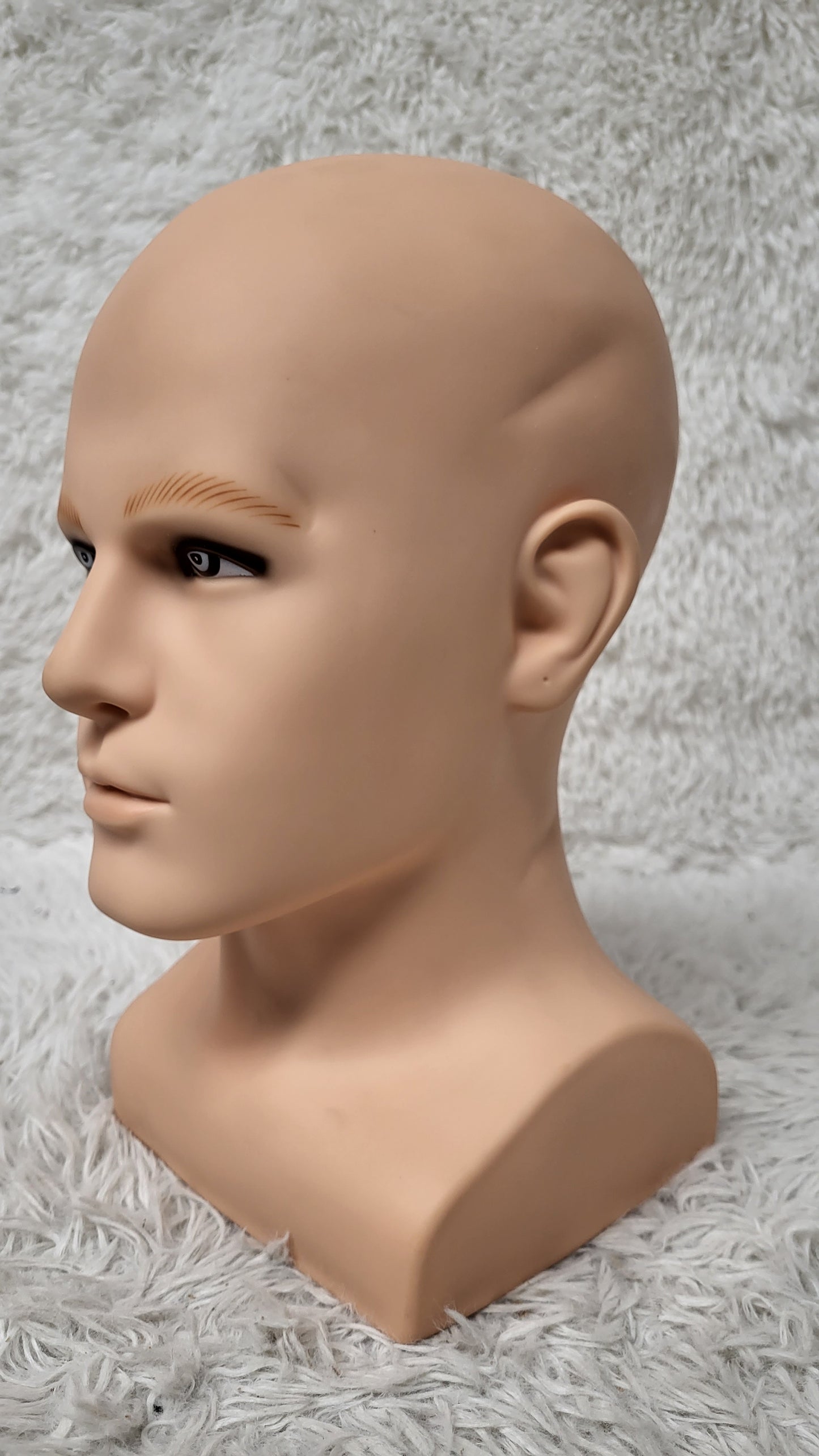 Mannequin Heads For Wigs Male Mannequin Head For Hair/Mask Display Man