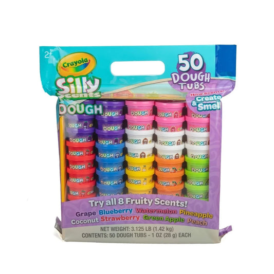 Crayola Silly Scents Variedad de masa, 1 onza (paquete de 50)