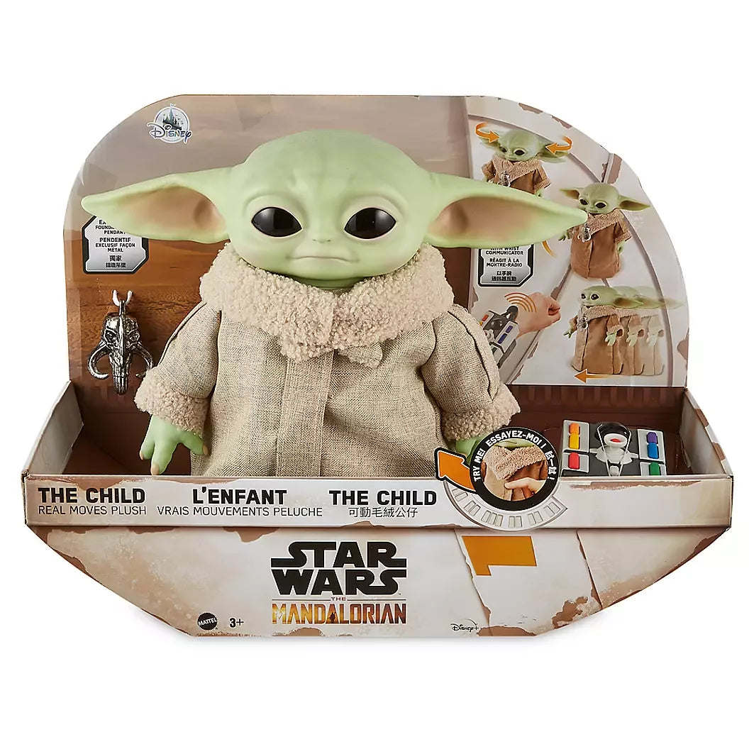 Star Wars The Mandalorian The Child Real Moves Plush Animatronic Baby Yoda