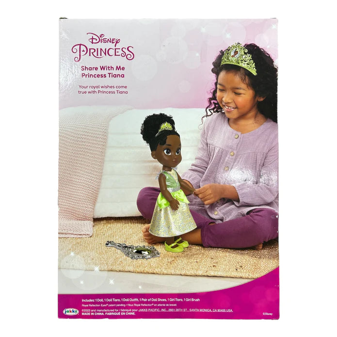 Disney Princess Share With Me Princess Tiana Toddler Doll With Tiara & Brush