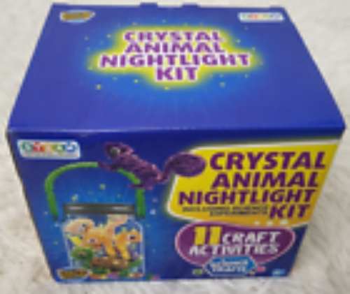 Learn & Climb Growing Crystal Craft Night Light Kit for Kids